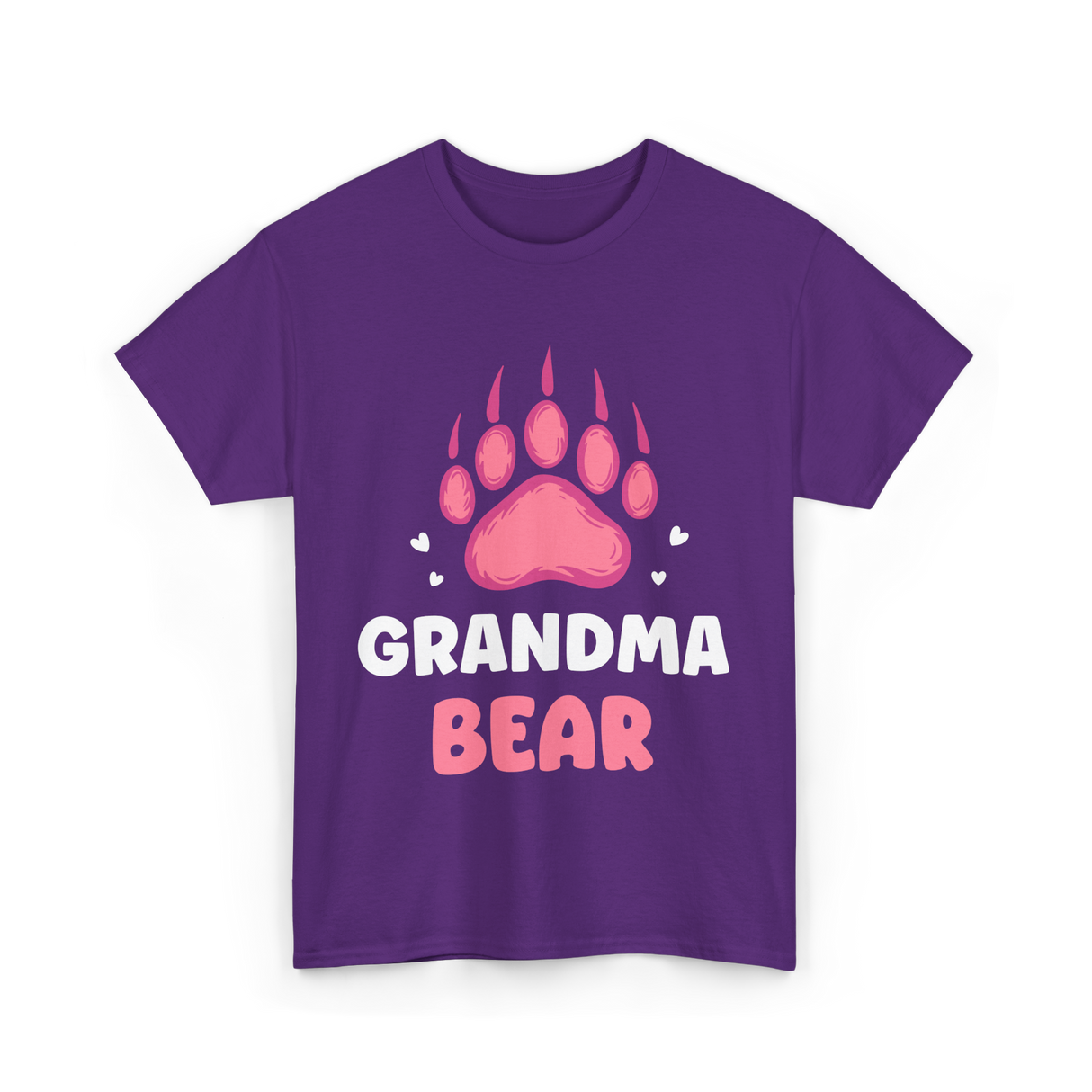 Grandma Bear Animal Lover T-Shirt - Purple