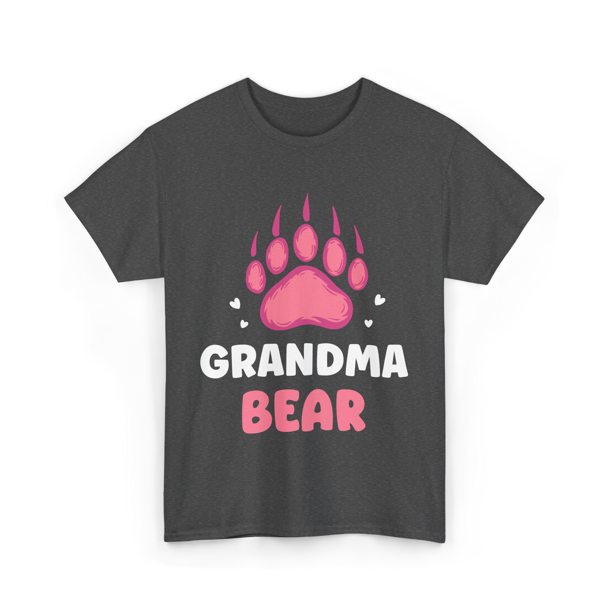 Grandma Bear Animal Lover T-Shirt - Dark Heather