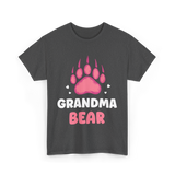 Grandma Bear Animal Lover T-Shirt - Dark Heather