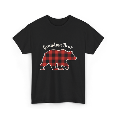 Grandma Bear T-Shirt - Black