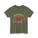 Grandma Bear T-Shirt - Military Green