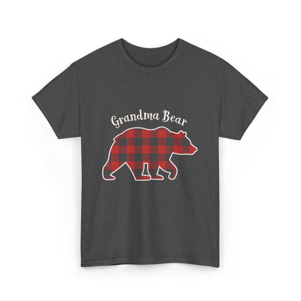 Grandma Bear T-Shirt - Dark Heather