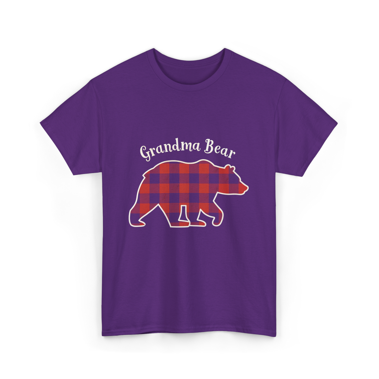 Grandma Bear T-Shirt - Purple