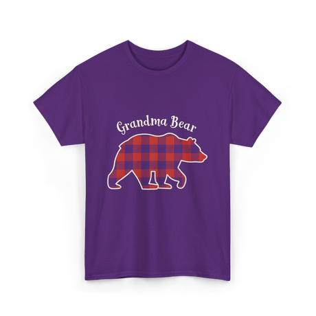 Grandma Bear T-Shirt - Purple