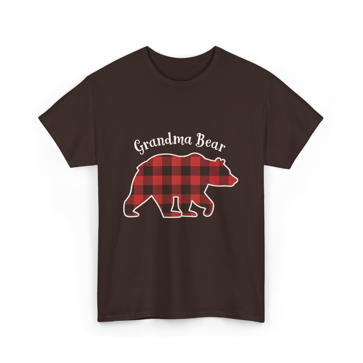 Grandma Bear T-Shirt - Dark Chocolate