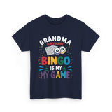 Grandma Bingo Game T-Shirt - Navy