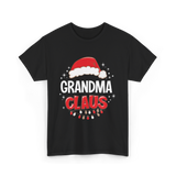 Grandma Claus Christmas Grandma T-Shirt - Black