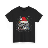 Grandma Claus Christmas Grandma T-Shirt - Black