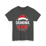 Grandma Claus Christmas Grandma T-Shirt - Dark Heather