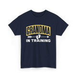 Grandma In Training Grandparent T-Shirt - Navy