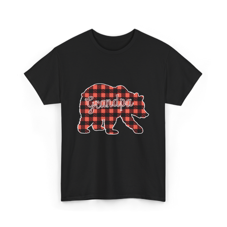 Grandpa Bear Family T-Shirt - Black