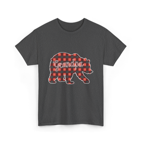 Grandpa Bear Family T-Shirt - Dark Heather