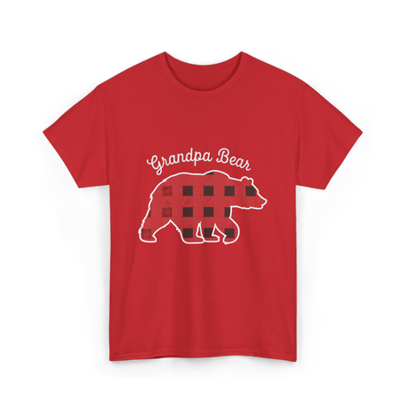 Grandpa Bear T-Shirt - Red