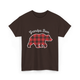 Grandpa Bear T-Shirt - Dark Chocolate