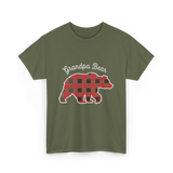 Grandpa Bear T-Shirt - Military Green