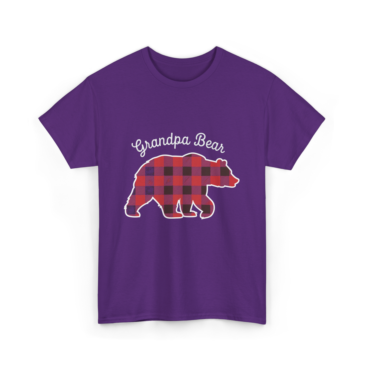 Grandpa Bear T-Shirt - Purple