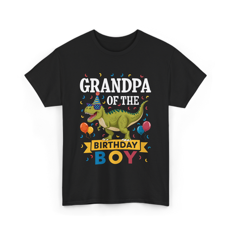 Grandpa Birthday Boy T-Shirt - Black