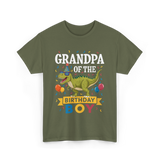 Grandpa Birthday Boy T-Shirt - Military Green