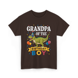 Grandpa Birthday Boy T-Shirt - Dark Chocolate