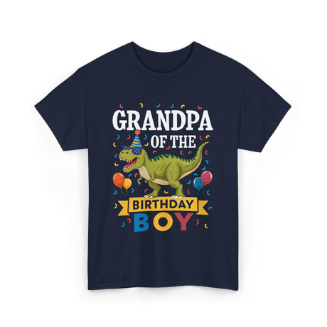 Grandpa Birthday Boy T-Shirt - Navy