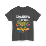 Grandpa Birthday Boy T-Shirt - Dark Heather