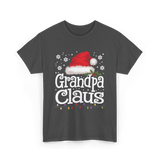 Grandpa Claus Christmas Grandpa T-Shirt - Dark Heather