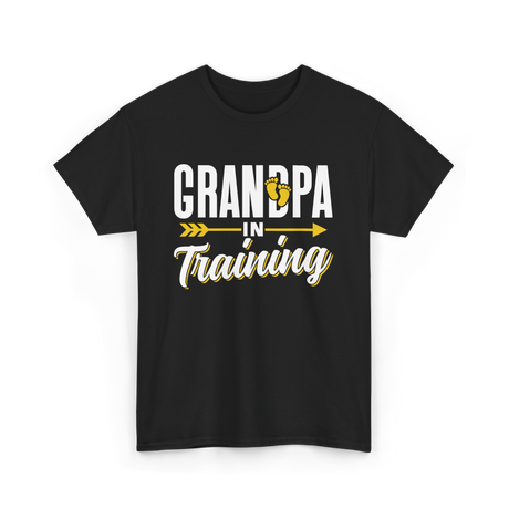 Grandpa In Training Grandpa T-Shirt - Black