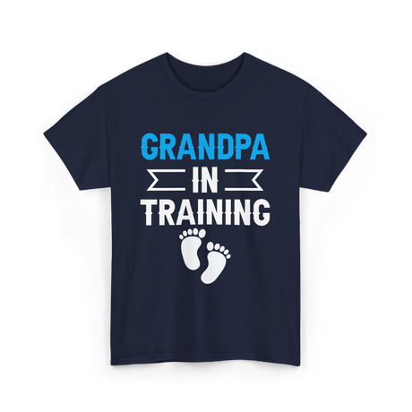 Grandpa In Training Grandparent T-Shirt - Navy