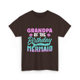 Grandpa Mermaid Grandpa T-Shirt - Dark Chocolate