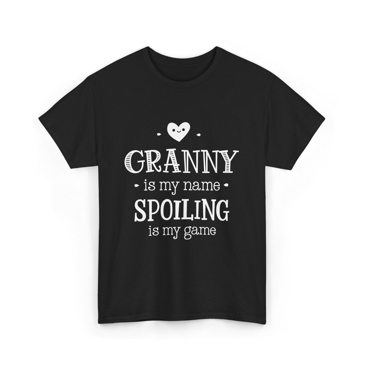 Granny is My Name Spoiling T-Shirt - Black