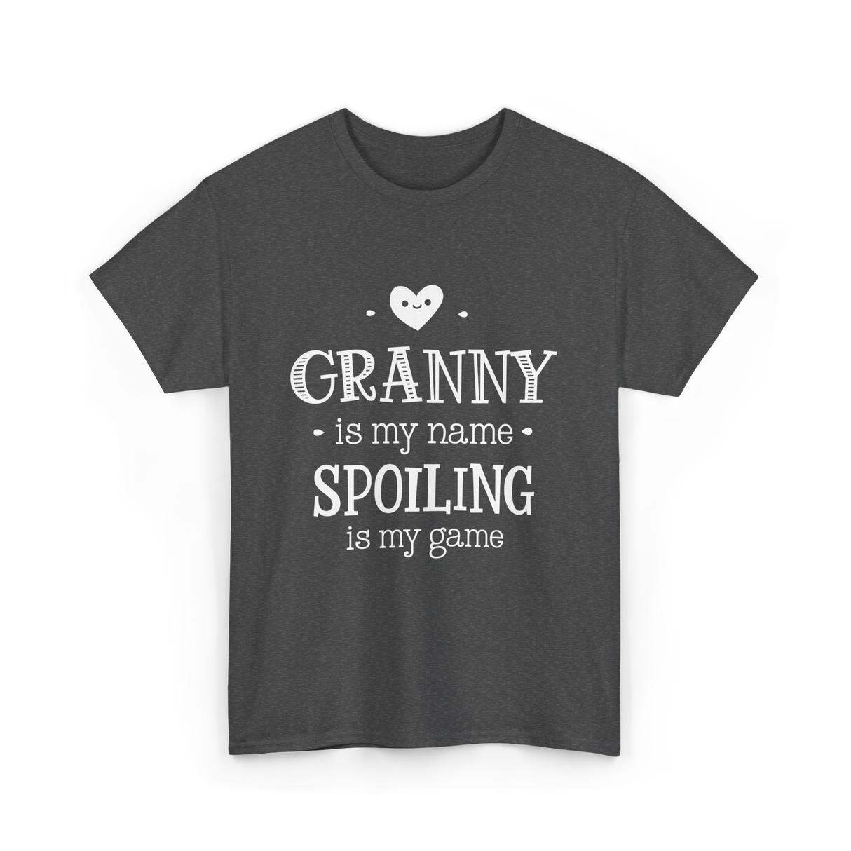 Granny is My Name Spoiling T-Shirt - Dark Heather