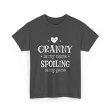 Granny is My Name Spoiling T-Shirt - Dark Heather