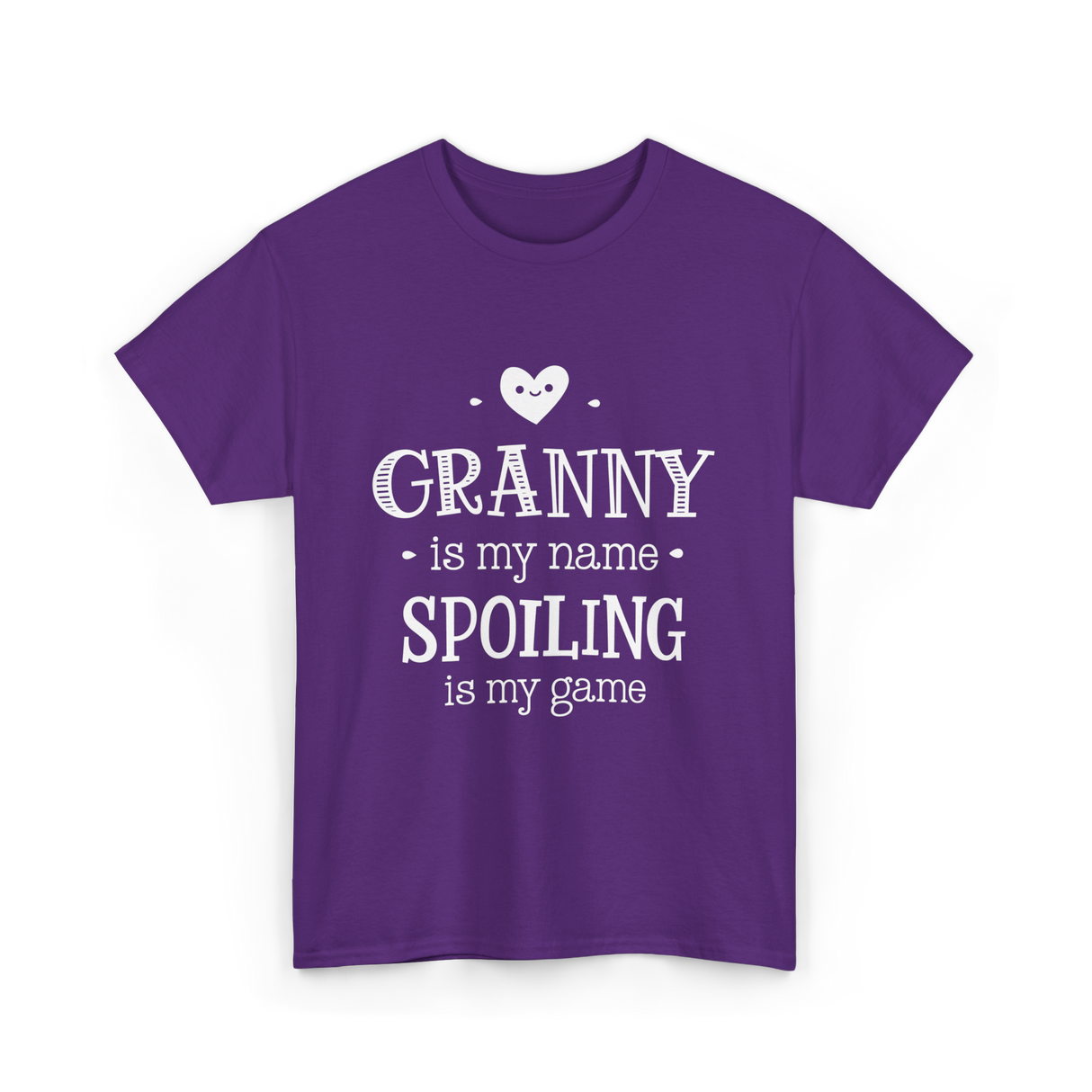 Granny is My Name Spoiling T-Shirt - Purple