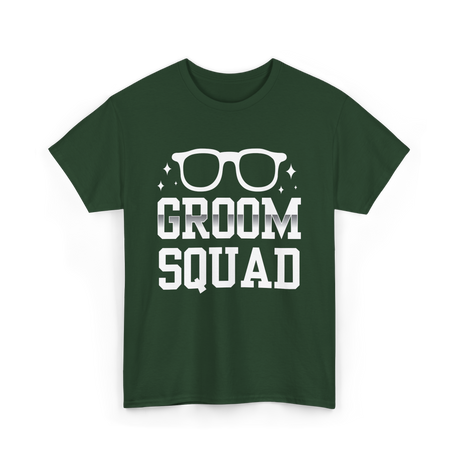 Groom Squad Groom Party T-Shirt - Forest Green