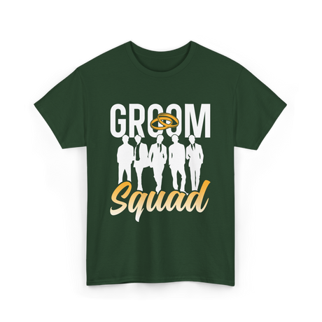 Groom Squad T-Shirt - Forest Green