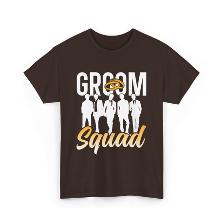 Groom Squad T-Shirt - Dark Chocolate