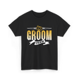 Groom Team Wedding Celebration T-Shirt - Black