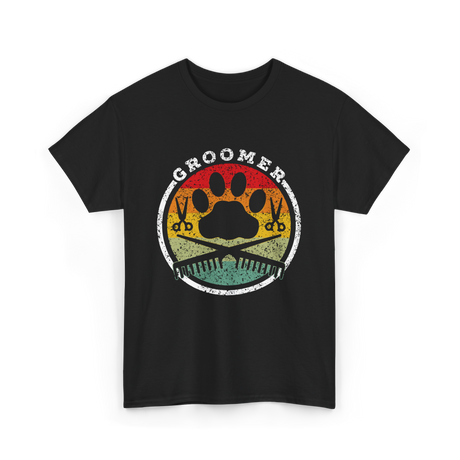 Groomer Dog Grooming T-Shirt - Black