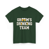 Groom's Drinking Team T-Shirt - Forest Green