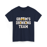 Groom's Drinking Team T-Shirt - Navy