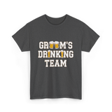 Groom's Drinking Team T-Shirt - Dark Heather