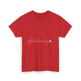 Guatemala Love Guatemala T-Shirt - Red