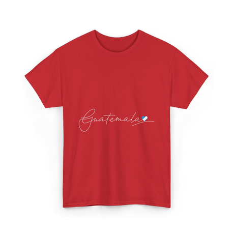 Guatemala Love Guatemala T-Shirt - Red