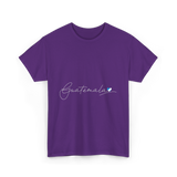 Guatemala Love Guatemala T-Shirt - Purple