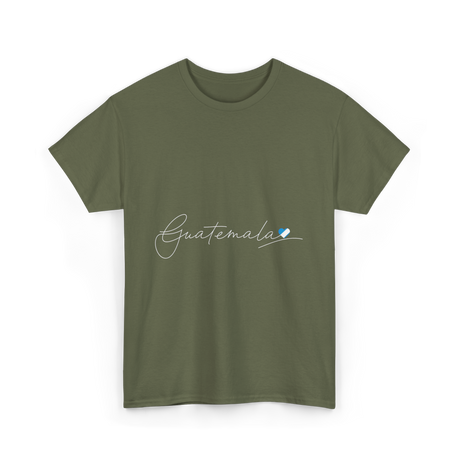 Guatemala Love Guatemala T-Shirt - Military Green