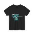 Guitar Lake Reflections Musician T-Shirt - Black