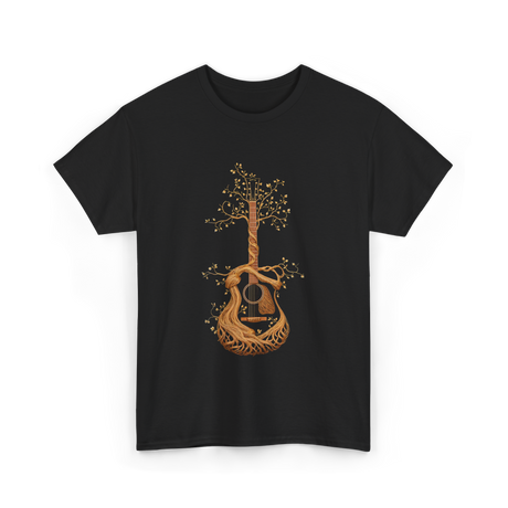 Guitar Musician T-Shirt - Black