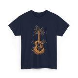 Guitar Musician T-Shirt - Navy