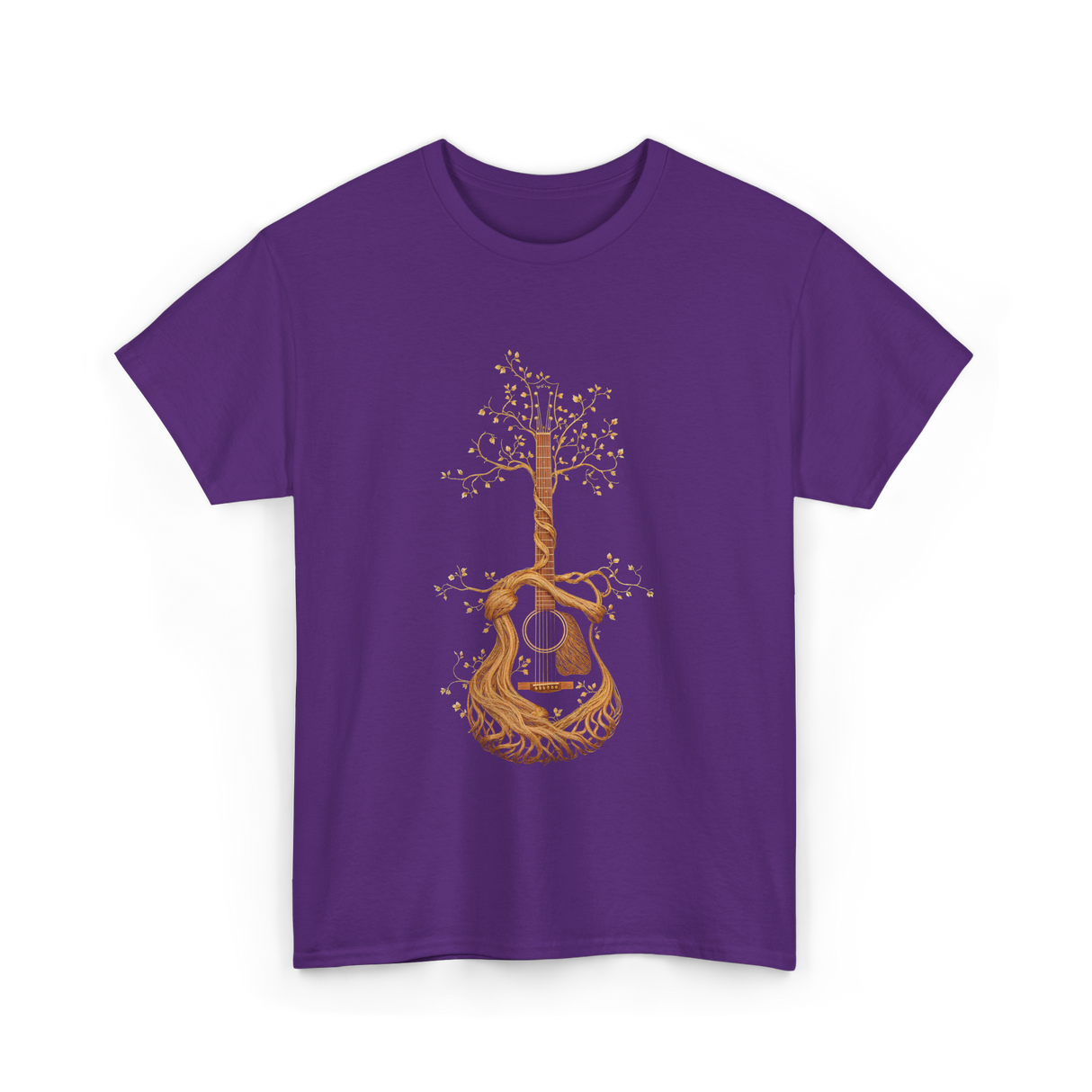 Guitar Musician T-Shirt - Purple