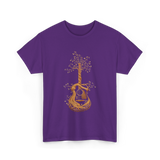 Guitar Musician T-Shirt - Purple